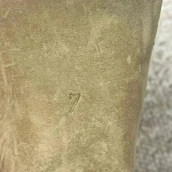 Natural Sport Italy Women's Mule Size 7 Wedge Heel Clog Tan Leather Lace Up Shoe - Picture 8 of 8